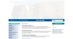 Desktop Screenshot of hallmarkhealthhomecare.org