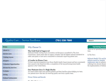 Tablet Screenshot of hallmarkhealthhomecare.org